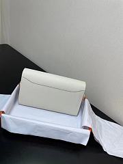 Hermes Constance Long To Go Wallet In White - 6