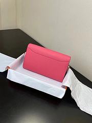 Hermes Constance Long To Go Wallet In Pink Size 20x13x2cm - 6