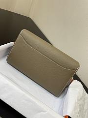 Hermes Constance Long To Go Wallet In Grey - 3