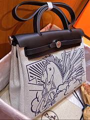 Herbag Zip Pegase Pop Pm 31 Capucine Bag Special Edition In Black - 3