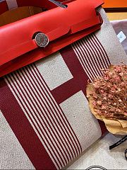 Hermes Her Bag Zip 31 Bag In Red - 2