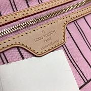 Louis Vuitton Neverfull MM Monogram Empreinte Leather InLight Pink M41562  - 6