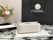 Chanel Classic Mini Flap Bag In White 20cm - 2