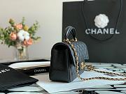 Chanel Classic Mini Flap Bag In Black  - 2