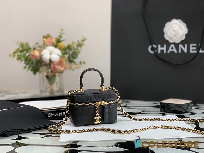 Chanel Small Vanity In Black - 1