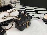 Chanel Small Vanity In Black - 6