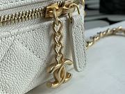 Chanel Small Vanity In White - 5