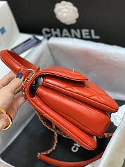 Chanel Trendy CC Hand Bag In Red  - 2
