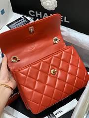 Chanel Trendy CC Hand Bag In Red  - 4