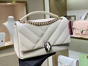 Bulgari Serpenti Cabochon Shoulder Bag 290649 Size 22.5x15x10cm  - 3
