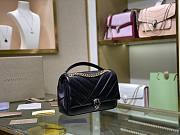 Bulgari Serpenti Cabochon Shoulder Bag In Black 290649  - 6