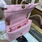 Bulgari Serpenti Cabochon Shoulder Bag In Light Purple 290649 Size 22.5x15x10cm  - 4