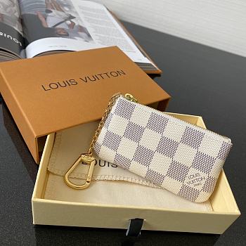 Louis Vuitton Damier Coin Case M62650 Size 12x7 cm