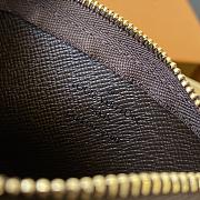 Louis Vuitton Damier Coin Case In Brown M62650 Size 12x7cm - 6