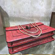 BVL Serpenti Forever Shoulder Bag In Red 80527  - 4