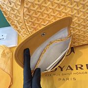 Goyard Yellow Chevron St Louis PM Tote Bag with Pouch ABA02 - 3