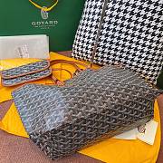 Goyard Brown Chevron St Louis PM Tote Bag with Pouch ABA02  - 6