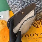 Goyard Black Chevron St Louis PM Tote Bag with Pouch ABA02 - 6