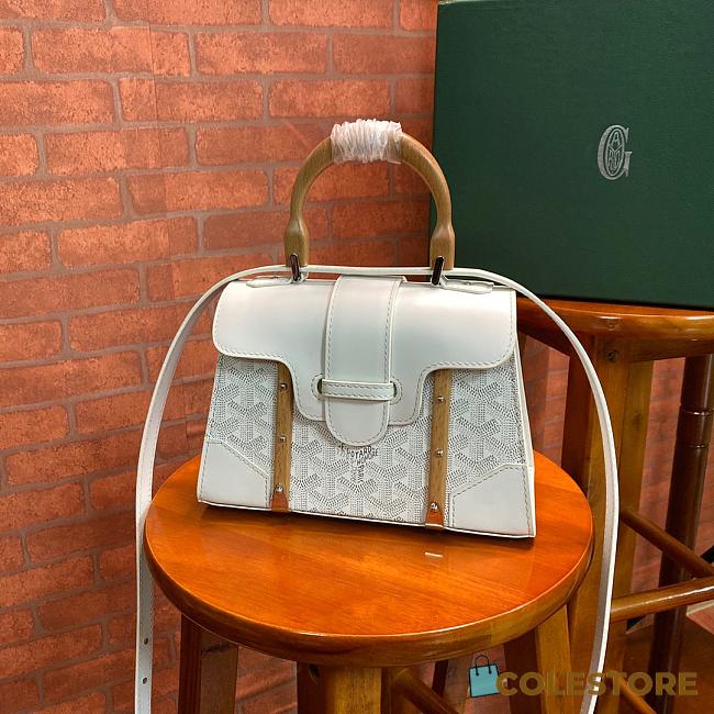 Goyard Saigon Structure Mini Bag Size 20x15x7.5cm - 1