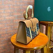 Goyard Saigon Structure Mini Bag In Brown  - 3