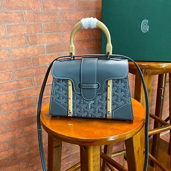Goyard Saigon Structure Mini Bag In Brown Size 20x15x7.5cm