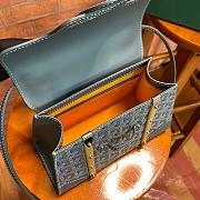 Goyard Saigon Structure Mini Bag In Brown Size 20x15x7.5cm - 5