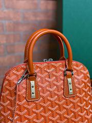 Sold at Auction: Goyard Goyardine Orange Vendome Mini Bag Condition: 2 9.5  Width x 8 Height x 4