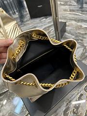 Ysl Joe Backpack In Lame Leather Lambskin 6726091 - 6