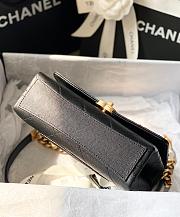 Chanel Mini Flap Bag Gold-Tone Metal Black AS2711 19.5x14x9cm - 4
