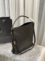 YSL Hobo Bag In Black 635266 Size 39×35×10cm - 4