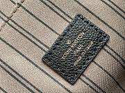 Louis Vuitton Pochette Metis Monogram In Black Empreinte Leather 25cm - 3