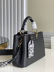 Louis Vuitton Capucines BB Wild At Heart M58575 Size 27x18x9cm - 5