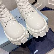 Prada Strapped Pouch Combat Boots - 4