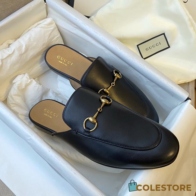Gucci Slipper In Black  - 1