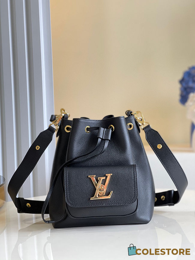 Louis Vuitton Bucket Bag In Black - 1