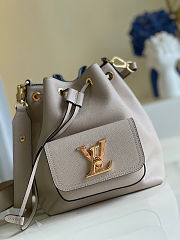 Louis Vuitton Bucket Bag In Grey - 4