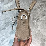 Colestore Balenciaga Motorcycle Bag In Beige Size 20x6x13cm  - 4