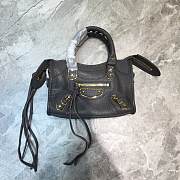Colestore Balenciaga Motorcycle Bag In Grey Size 20x6x13cm  - 2
