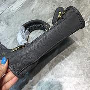 Colestore Balenciaga Motorcycle Bag In Grey Size 20x6x13cm  - 3