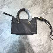 Colestore Balenciaga Motorcycle Bag In Grey Size 20x6x13cm  - 4