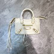 Colestore Balenciaga Motorcycle Bag In White  - 1