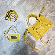 Colestore Balenciaga Motorcycle Bag In Yellow - 1