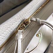 Colestore Balenciaga Motorcycle Bag In White Size 38x12x24cm - 3