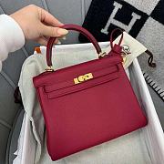 Hermes Kelly Pomegranate Red  - 2