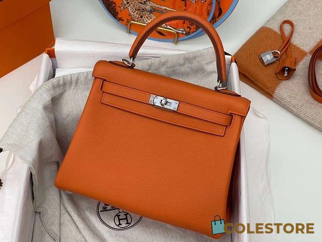 Hermes Kelly Orange Color - 1