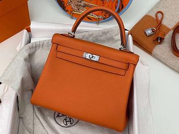 Hermes Kelly Orange Color