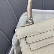 Hermes Kelly In White - 2