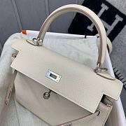 Hermes Kelly In White - 3