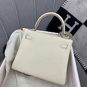 Hermes Kelly In White - 5