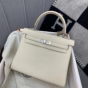 Hermes Kelly In White - 6